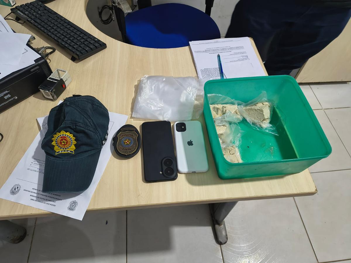 Homem é preso suspeito de tráfico de drogas no nordeste do Pará